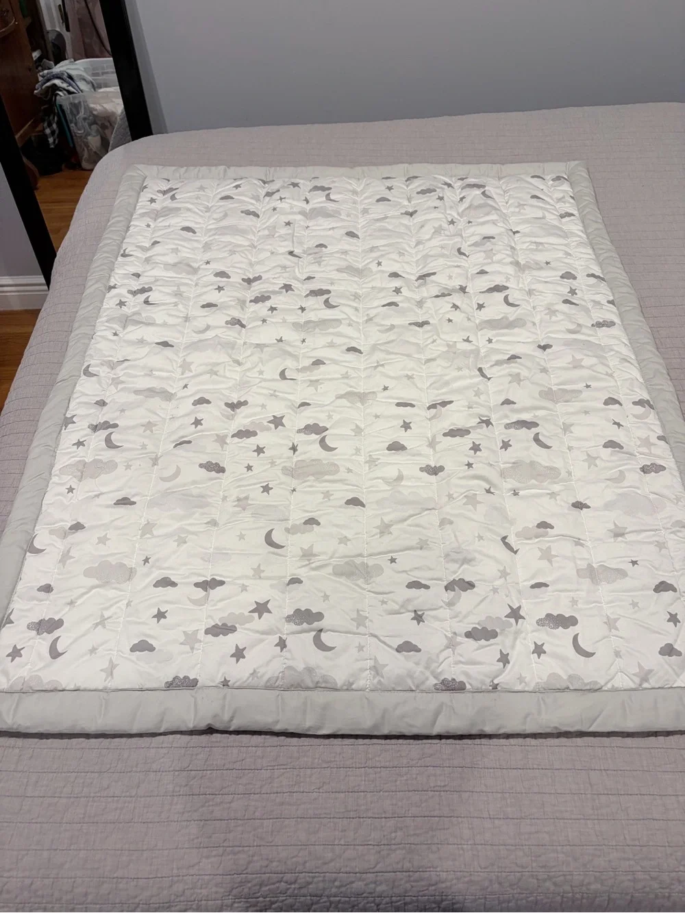 Wendy Bellissimo Cloud & Moon Baby Play Mat / Nursery Blanket